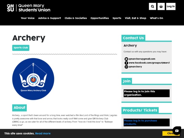 Queen Mary Archery Club (University)