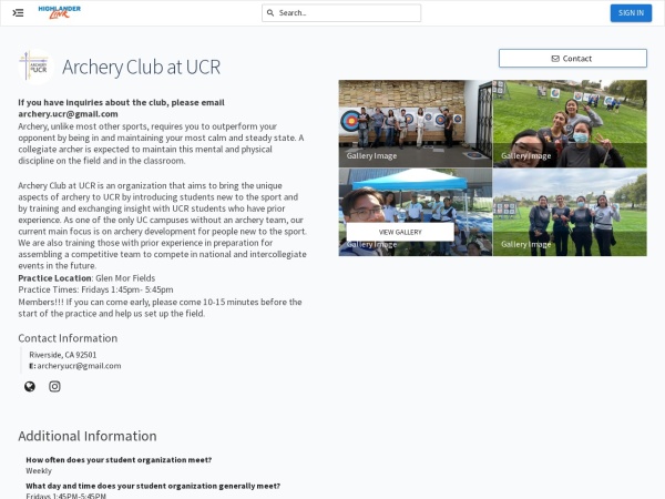 Archery Club