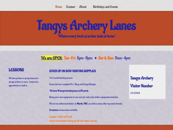 Tangy's Pro Shop & Indoor Range