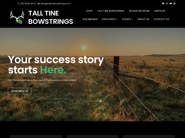 Tall Tine Bowstrings & Pro Shop