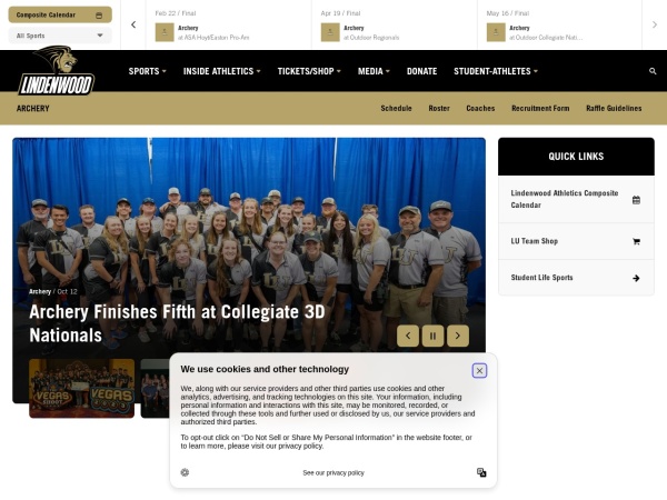 Lindenwood University Archery Team