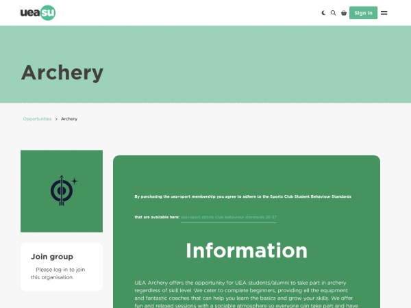 UEA Archery
