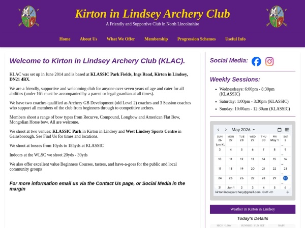 Kirton in Lindsey Archery Club