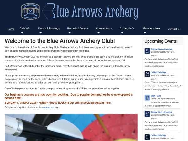 Blue Arrows Archery Club