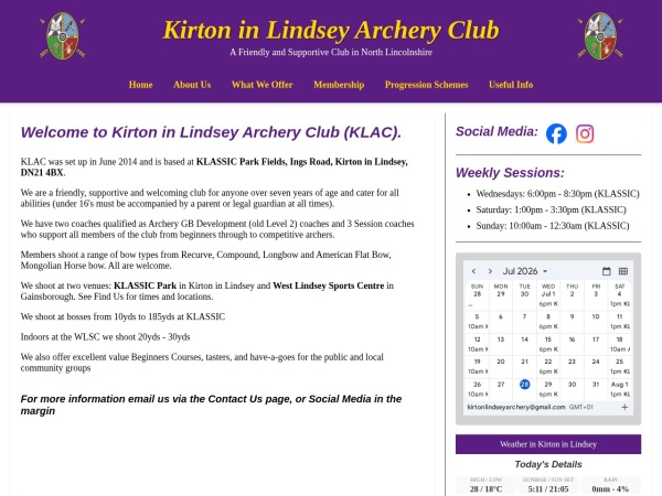Kirton in Lindsey Archery Club