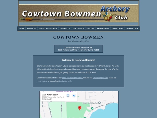 Cowtown Bowmen Archery Club