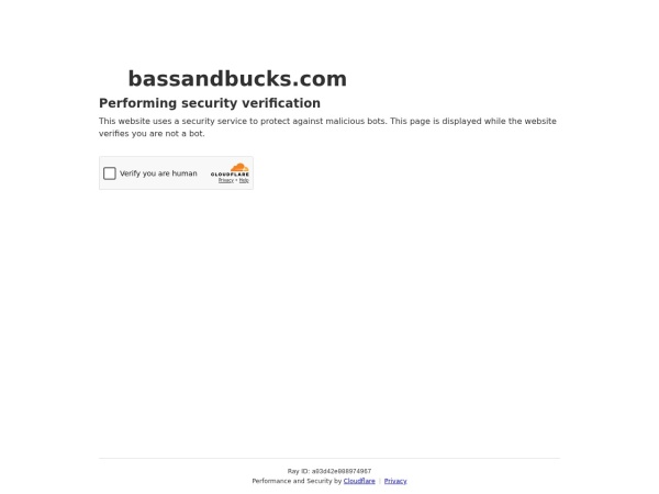 Bass and Bucks
