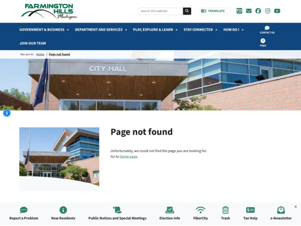 City of Farmington Hills