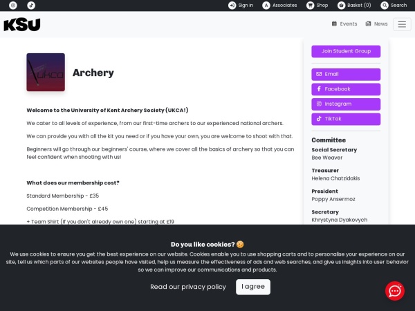 University of Kent Archery