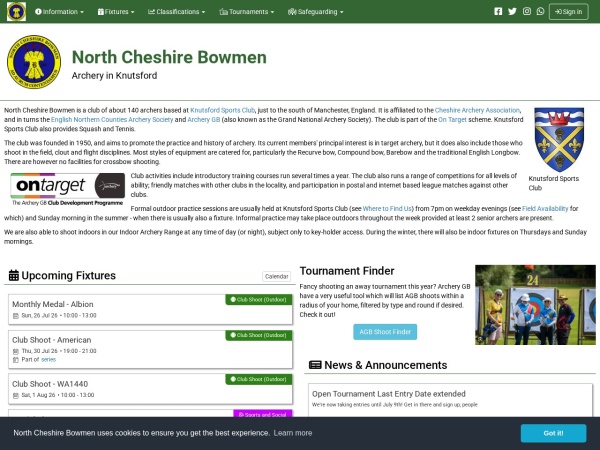 North Cheshire Bowmen
