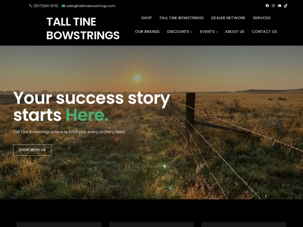 Tall Tine Bowstrings & Pro Shop