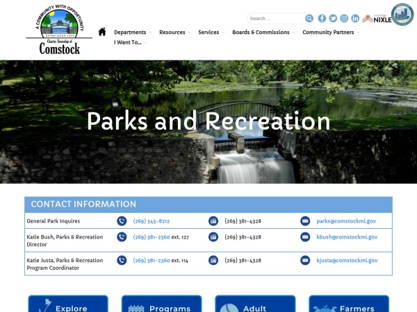 Comstock Township Parks and Rec