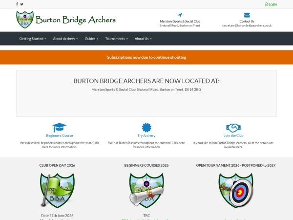 Burton Bridge Archers