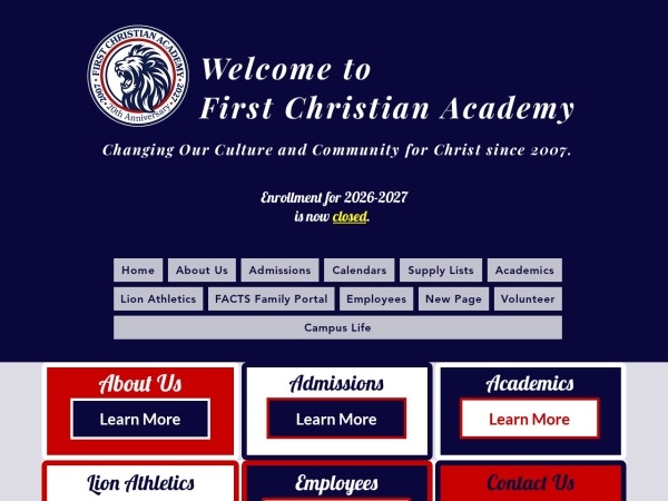 First Christian Academy - High School