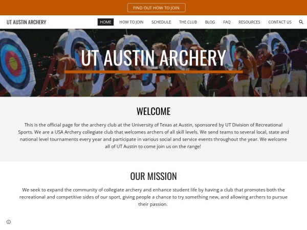 University Of Texas, Austin- Archery Club