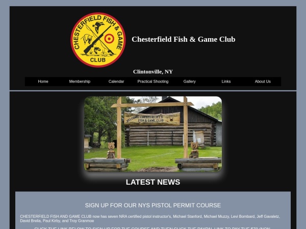 Chesterfield fish and game club