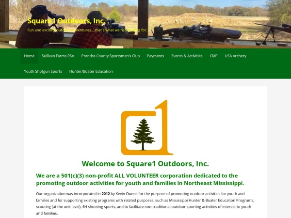 Square1Outdoors, Inc. Youth Archery Initiative