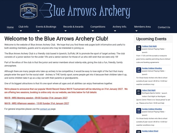 Blue Arrows Archery Club