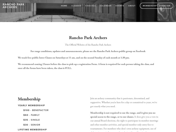 Rancho Park Archers