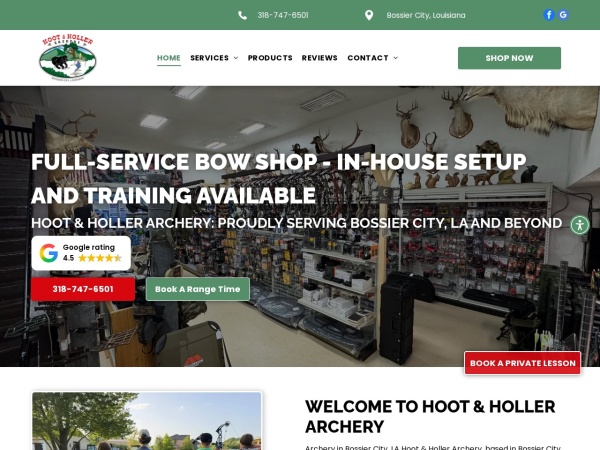 Hoot & Holler Archery Academy