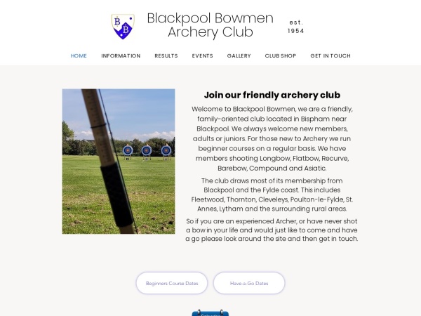 Blackpool Bowmen Archery Club