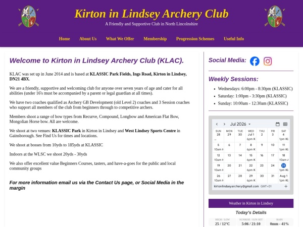 Kirton in Lindsey Archery Club