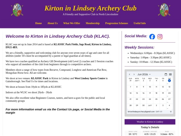 Kirton in Lindsey Archery Club