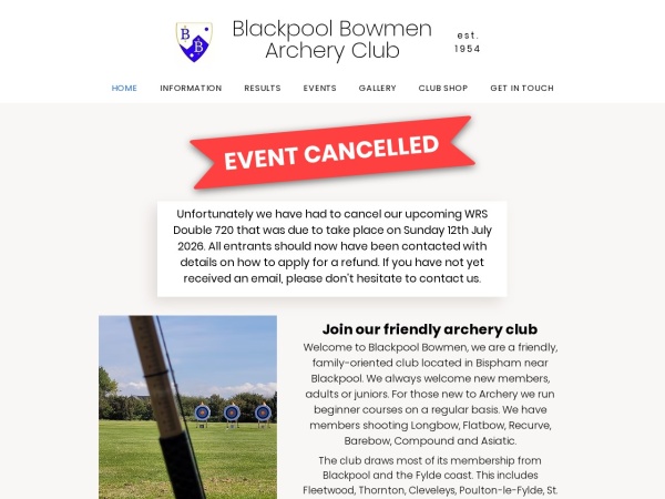 Blackpool Bowmen Archery Club