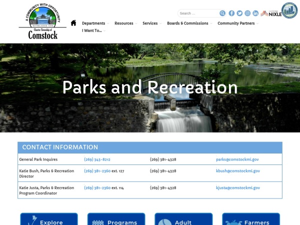 Comstock Township Parks and Rec