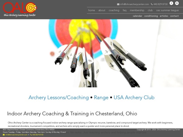 Ohio Archery Learning Center