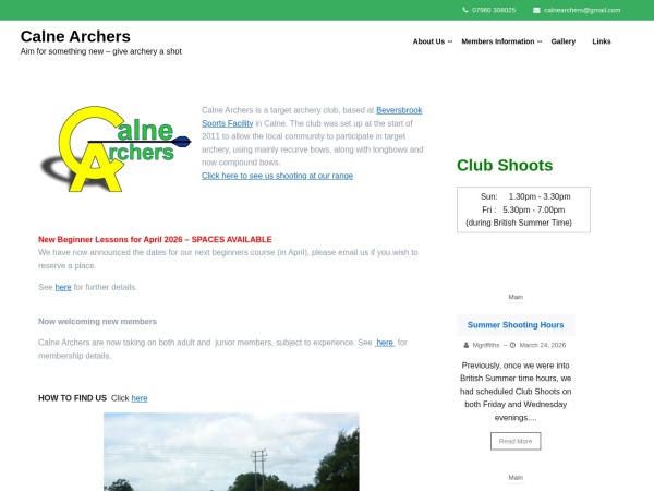 Calne Archers Associates