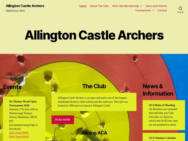 Allington Castle Archers