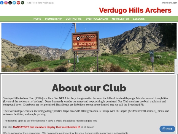 Verdugo Hills Archers Inc