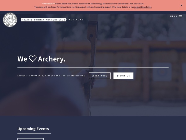 Prairie Bowmen Archery Club